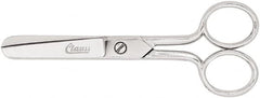 Clauss - 2" LOC, 8-5/8" OAL Carbon Steel Blunt Point Scissors - For Paper, Fabric - Exact Tooling