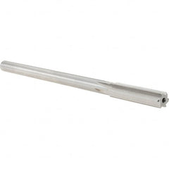 Alvord Polk - 0.4335" High Speed Steel 6 Flute Chucking Reamer - Exact Tooling