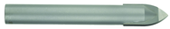 5/8 Dia. - 0.6250 Decimal - 4 OAL - Spear Point - 9/16 Shank - Carbide Tipped Drill - Exact Tooling