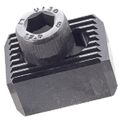 Iscar - 31.5mm OAL, 17mm Thick, 22mm Wide, Boring Head Counterweight - For Use with Fine Boring Holders - Exact Tooling