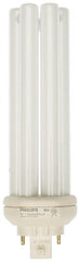 Philips - 42 Watt Fluorescent Commercial/Industrial 2 Pin Lamp - 3,000°K Color Temp, 3,200 Lumens, PLT, 20,000 hr Avg Life - Exact Tooling