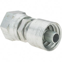 Value Collection - 1-1/16-12 JIC Steel Hydraulic Hose Swivel - -8 Hose Size, 1/2" Hose Diam, Series TTC - Exact Tooling