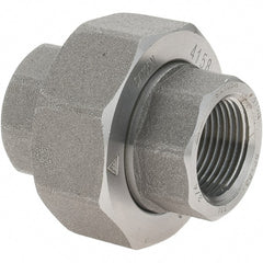 Value Collection - Size 3/4", Class 3,000, Forged Carbon Steel Black Pipe Union - NPT End Connection - Exact Tooling