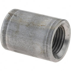 Value Collection - Size 1/8", Class 150, Malleable Iron Black Pipe Coupling - 150 psi, Threaded End Connection - Exact Tooling