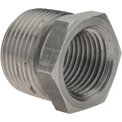 Value Collection - Size 3/4 x 1/2", Class 150, Steel Black Pipe Hex Bushing - 150 psi, Threaded End Connection - Exact Tooling