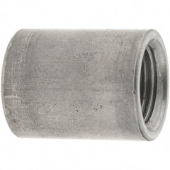 Value Collection - Size 3/8", Class 150, Malleable Iron Black Pipe Coupling - 150 psi, Threaded End Connection - Exact Tooling