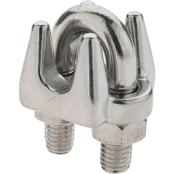 Value Collection - 5/16" Wire Rope Clips - Stainless Steel - Exact Tooling