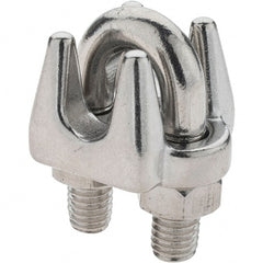 Value Collection - 5/16" Wire Rope Clips - Stainless Steel - Exact Tooling