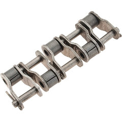 Value Collection - ANSI 41, Roller Chain Offset Link - For Use with Stainless Steel Single Strand Chain - Exact Tooling