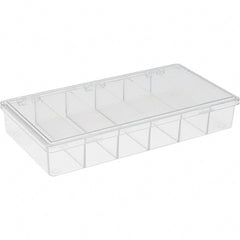 Value Collection - 8-1/4" Wide x 1-3/8" High x 4-1/4" Deep, Small Parts Storage Box - Plastic Frame - Exact Tooling