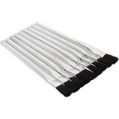 Value Collection - 5/8" Wide Horsehair Acid Brush - 6" Overall Length, Tin Handle - Exact Tooling