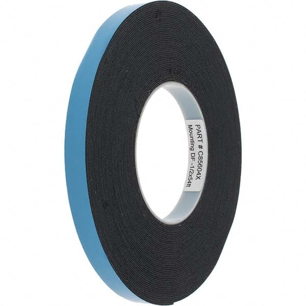 Value Collection - 50' Long x 1/2" Wide, Vehicle Insulation Weatherstripping - PVC Foam - Exact Tooling