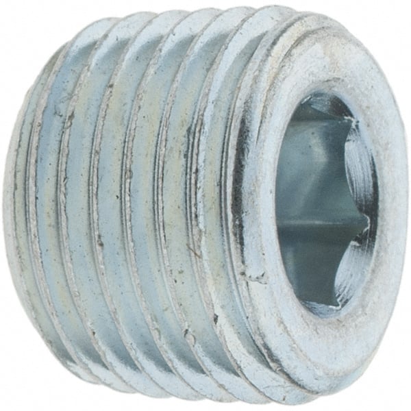 Value Collection - Industrial Pipe Hex Plug - MNPT - Exact Tooling