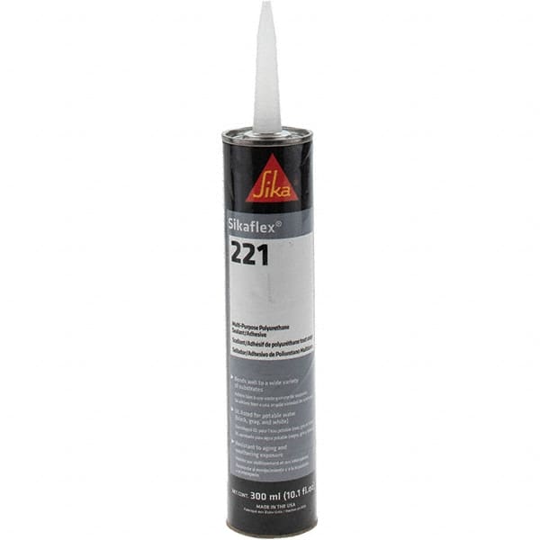 Value Collection - 10.5 oz Cartridge White Polyurethane Joint Sealant - Paintable - Exact Tooling