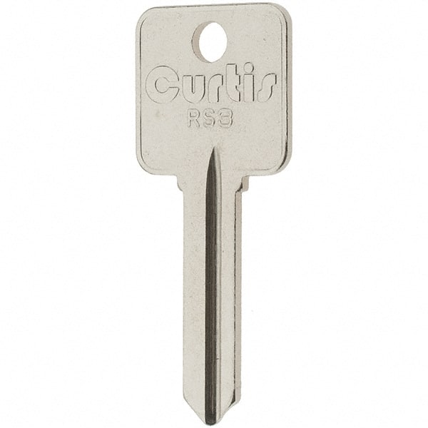 Value Collection - Metal Rousseau Key Blank - Nickel - Exact Tooling