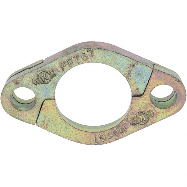 Value Collection - 1-1/4 Pipe Thread Railroad Pneumatic Hose Flange - Railroad Interchange - Exact Tooling