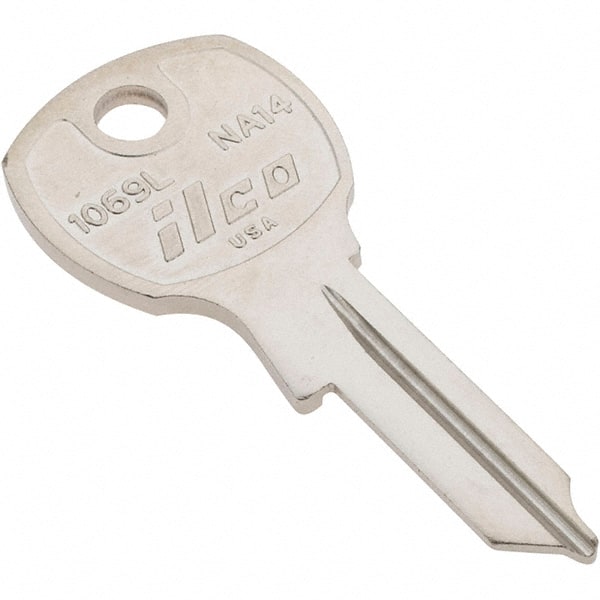 Value Collection - National Cabinet Key Blank - Nickel - Exact Tooling
