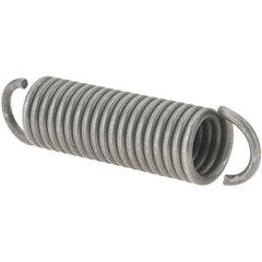 Value Collection - 11/32" OD, Steel Extension Spring - 15 Lb/In Rating - Exact Tooling