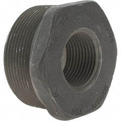 Value Collection - Size 1-1/4 x 2", Steel Pipe Hex Bushing - Threaded (NPT) End Connection - Exact Tooling