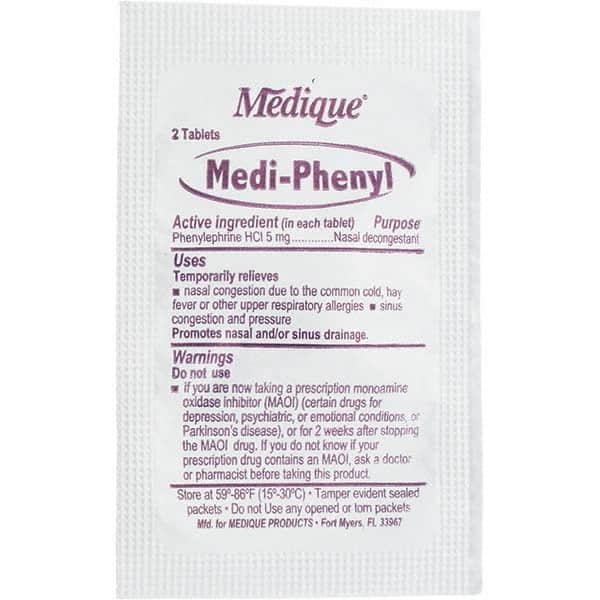 Value Collection - Sinus Tablets - Cold & Allergy Relief - Exact Tooling