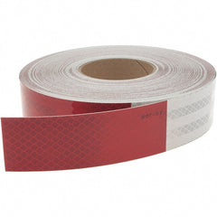 Value Collection - DOT Conspicuity Tape Color: Red and White Width (Inch): 2 - Exact Tooling