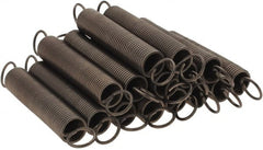 Value Collection - 3/8" OD, Steel Extension Spring - 2.1 Lb/In Rating - Exact Tooling