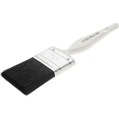 Value Collection - 2" Angled Nylon Varnish Brush - 2-1/2" Bristle Length, Plastic Handle - Exact Tooling