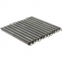 Value Collection - 7/16" OD, Steel Extension Spring - 6.5 Lb/In Rating - Exact Tooling