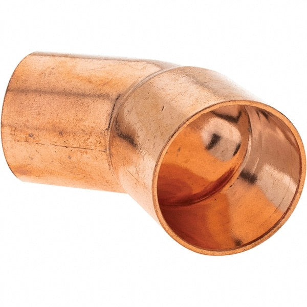 Value Collection - 1" Wrot Copper Pipe 45° Street Elbow - FTG x C - Exact Tooling