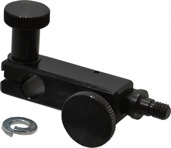 Noga - 62.00mm Long, Magnetic Indicator Base Fine Adjustment Clamp - Use With Dial and Test Indicators - Exact Tooling