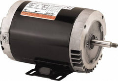 US Motors - 3 hp, ODP Enclosure, No Thermal Protection, 3,535 RPM, 208-230/460 Volt, 60 Hz, Three Phase Standard Efficient Motor - Size 56 Frame, C-Face Mount, 1 Speed, Ball Bearings, 8.6-8.4/3.8 Full Load Amps, F Class Insulation, CCW Lead End - Exact Tooling