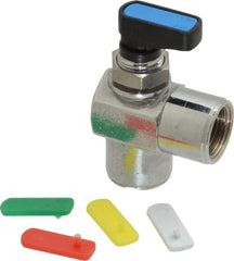 Aignep USA - 3/8" Pipe, Full Port, Brass Standard Ball Valve - Exact Tooling