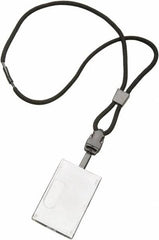 Ability One - Lanyards Material: Polyester Color: Black - Exact Tooling