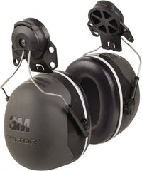 3M - Hard Hat Cap Mounted Black Foam Cushion Earmuffs - 31 NRR Rating - Exact Tooling