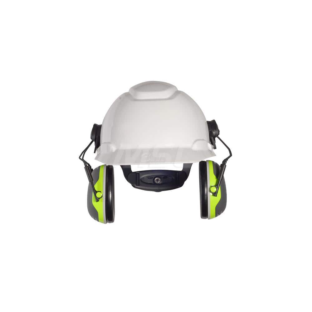 Earmuffs: Listen –Only, 25 dB NRR Behind the Neck, 25 dB NRR Under the Chin, Foam Cushion Foam Cushion, Black ABS Cups