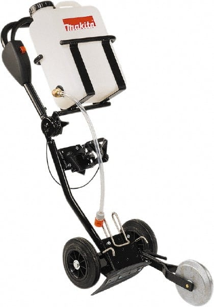Makita - Power Saw Dolly & Gravity Feed Tank - For Use with Power Cutters - Exact Tooling