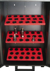 Huot - 54 Hole Tool Crib Storage Cabinet - Exact Tooling