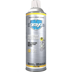 Sprayon - 20 oz Aerosol Spray Lubricant - Clear, -40°F to 475°F, Food Grade - Exact Tooling