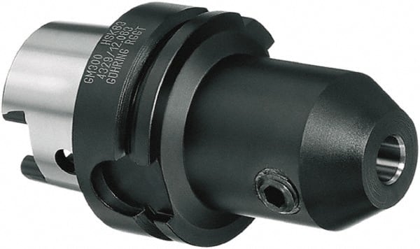 Guhring - HSK40A Outside Taper, 14mm Hole Diam, HSK to Weldon Adapter - Exact Tooling