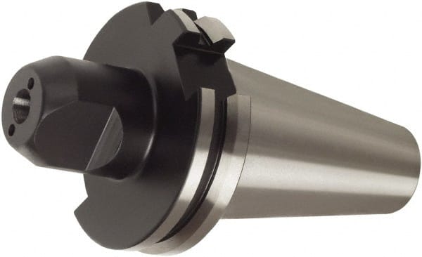 Guhring - SK50 Outside Taper, 14mm Hole Diam, SK to Weldon Adapter - Exact Tooling