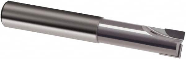 Guhring - 14mm, 8mm LOC, 14mm Shank Diam, 83mm OAL, 2 Flute, Polycrystalline Diamond (PCD) Square End Mill - Single End, Series 5492 - Exact Tooling