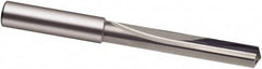 Guhring - 11/32", 130° Point, Solid Carbide Straight Flute Drill Bit - Exact Tooling