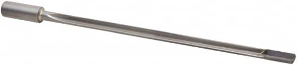 Guhring - 6.95mm, 602mm Flute Length, Carbide-Tipped Shank, Single Flute Gun Drill - Exact Tooling