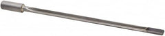 Guhring - 9.95mm, 860mm Flute Length, Carbide-Tipped Shank, Single Flute Gun Drill - Exact Tooling