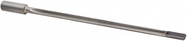 Guhring - 9.475mm, 822mm Flute Length, Carbide-Tipped Shank, Single Flute Gun Drill - Exact Tooling