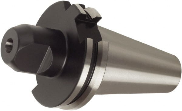 Guhring - SK50 Outside Taper, 10mm Hole Diam, HSK to WN Adapter - Exact Tooling