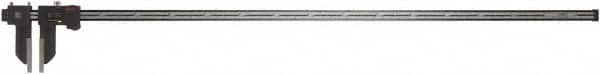 Mitutoyo - 0 to 60" Range 0.01mm Resolution, Electronic Caliper - 0.004" Accuracy, SPC Output - Exact Tooling