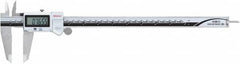 Mitutoyo - 0 to 300mm Range, 0.01mm Resolution, IP67 Electronic Caliper - 0.0015" Accuracy - Exact Tooling