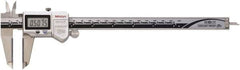 Mitutoyo - 0 to 200mm Range, 0.01mm Resolution, IP67 Electronic Caliper - 0.001" Accuracy, SPC Output - Exact Tooling