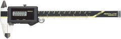 Mitutoyo - 0 to 150mm Range, 0.01mm Resolution, Electronic Caliper - 0.001" Accuracy, SPC Output - Exact Tooling